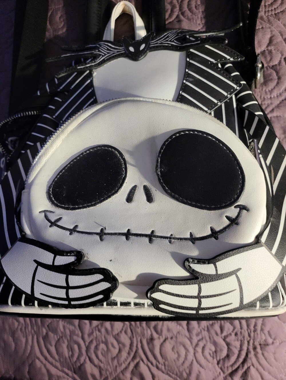 EUC Loungefly Jack Skellington Mini Backpack